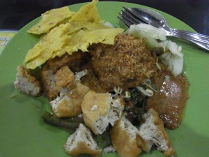 Pecel at Bandara 